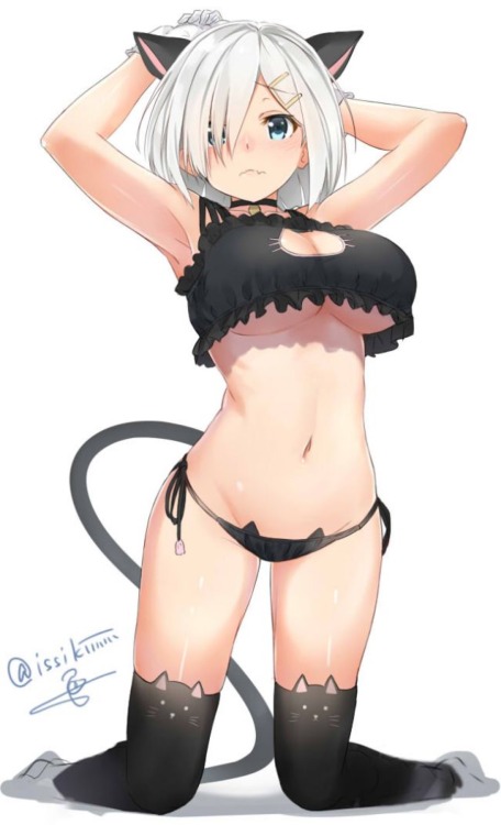 oppai-okami:  Cat Lingerie