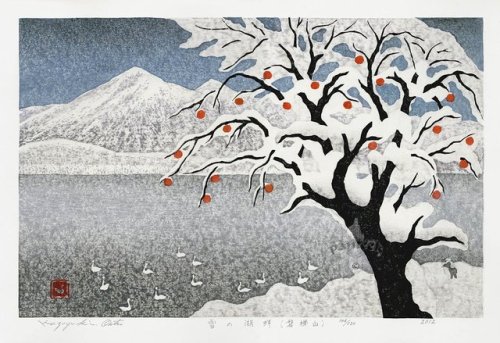 furtho:Kazuyuki Otsu’s winter scene (via here)