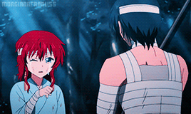 morgianafanaliss: Hakyona Week || Day 6: Kiss↳ I’ve had all I can of that ugly crying face. I really