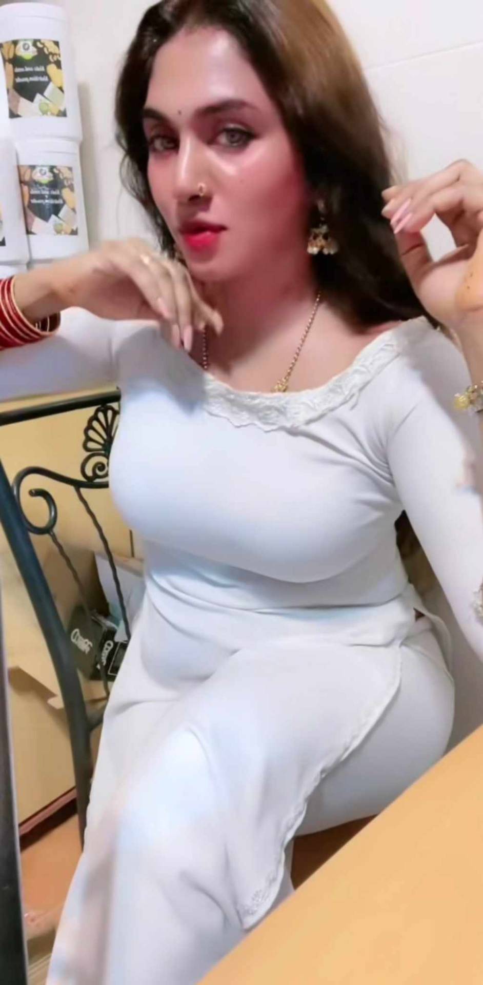 Aunty Jaama 😍👅 Barang Aunty Ni Sedap 😋.