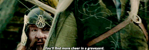 tlotrgifs:  The Lord of the Rings character’s quotes each movie:          