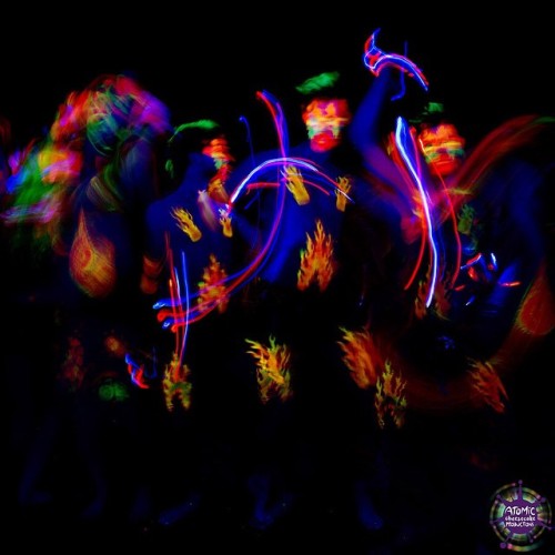 Porn Blacklight Dancers #uv #glow #dance #plur photos