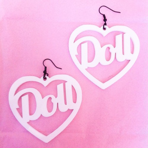 plushie-princess:  My earrings came! Yay! From www.imyourpresent.com 