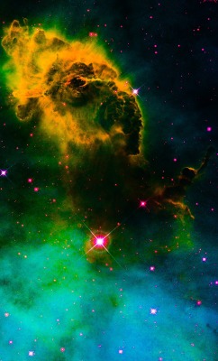 thedemon-hauntedworld:  NGC3372 HST Hubble