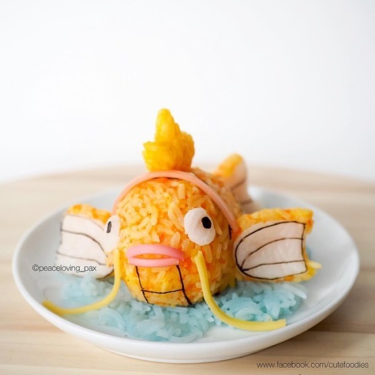 retrogamingblog:  Pokemon Rice Art made by peaceloving_pax