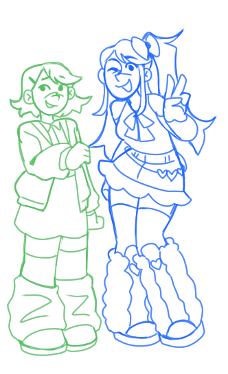 I Doodled The Whole DR1 Cast 