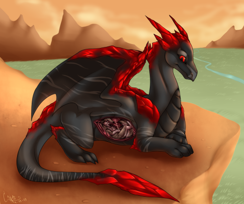 dragon-noms:  Black Dragon Vore Spotlight SFW version for @caractacusiv!  Tongue Free Fall Coloured - by danza    Caught Kitty - by NummyNumz    Taking a Dip - Part Two - by Tartii    Commission - Kazul the Dragon - by Kalida    Let me fix that for you.