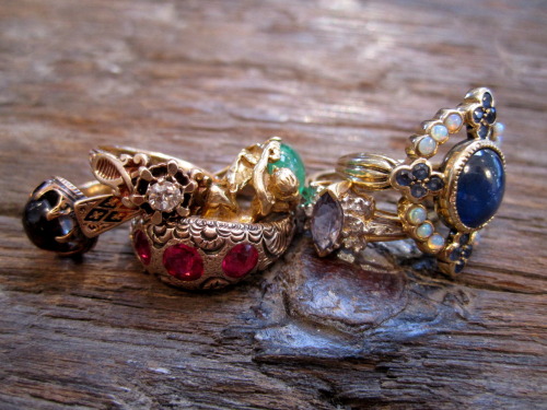 lovejewelry: Vintage Rings from Love, Adorned 