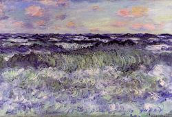 tearyplant:   Claude Monet, Sea Study, 1881