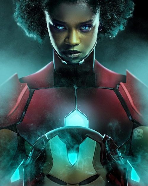 Throughout the whole @blackpanther movie I was saying @letitiawright would be a dope Riri Williams *