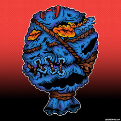 ghostfreehood:  Cobra Commander is up today on Shrunkenface.