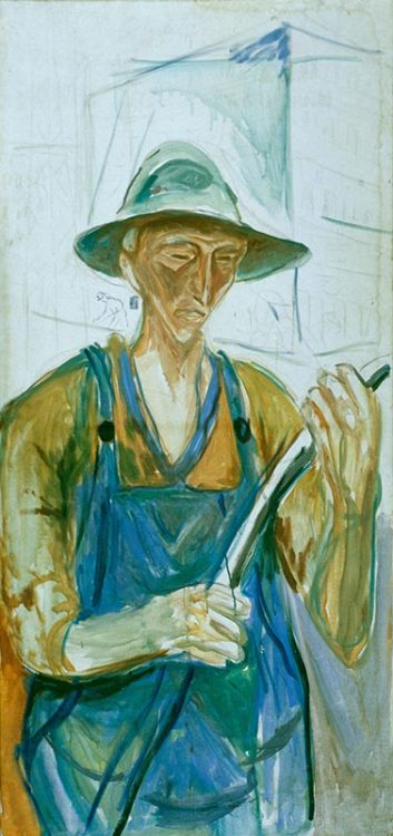 Some  Working Class  paintings and drawings of Edvard Munch (1863-1944)  and Vincent van Gogh (1853-