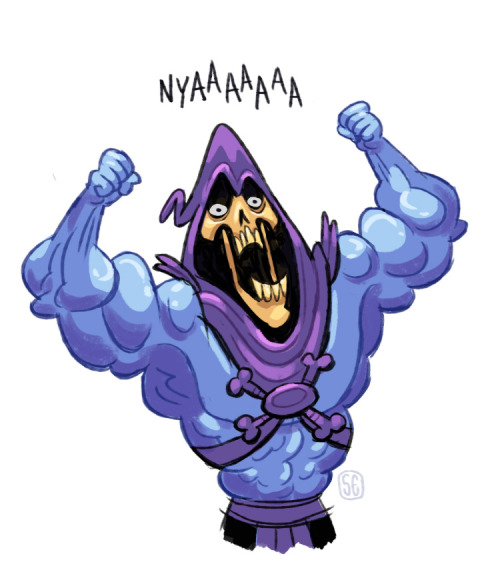 psi-mon:  Drew a He-Man… with a bonus Skeletor or two.