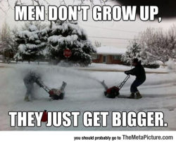 thingsmakemelaughoutloud:  Men Never Actually Grow Up- Funny and Hilarious -