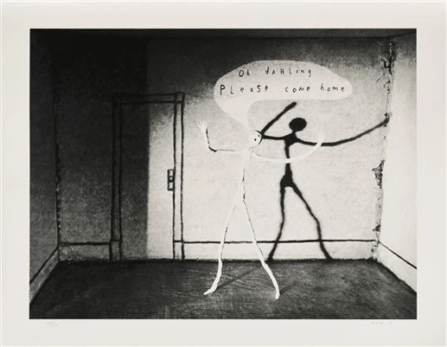David Lynch Oh Darling Please Come Home Lithography On RIVES (watermark)
