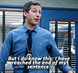 neshatriumphs: nine-nine-stylez: the office || brooklyn nine nine This makes me think of Phil Dunphy