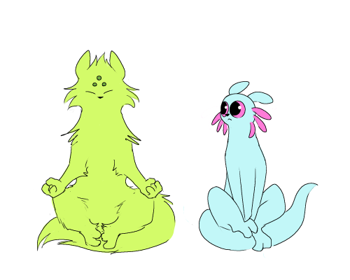 Some Low Effort Stuff To Keep My Sanity In Check. Rivulet Tries Meditation!