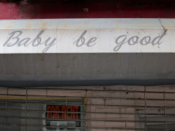 terrysdiary:  Baby Be Good