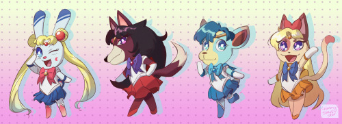 gummy-star-star:✨Animal Crossing x Sailor Moon✨