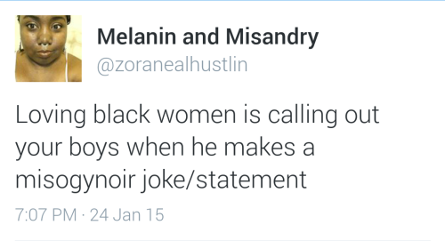 bonitaapplebelle:So this black guy on twitter said “black women really blaming black men for t