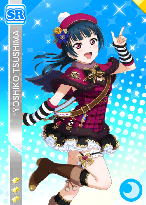 New “Christmas Part 2″ cards added to JP Aqours scoutingTakami Chika Smile SR “おそろい千歌うさぎ”Tsushima Yo