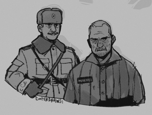 Enzo and Hopper cooldown sketches from last night ⛏⛏⛏