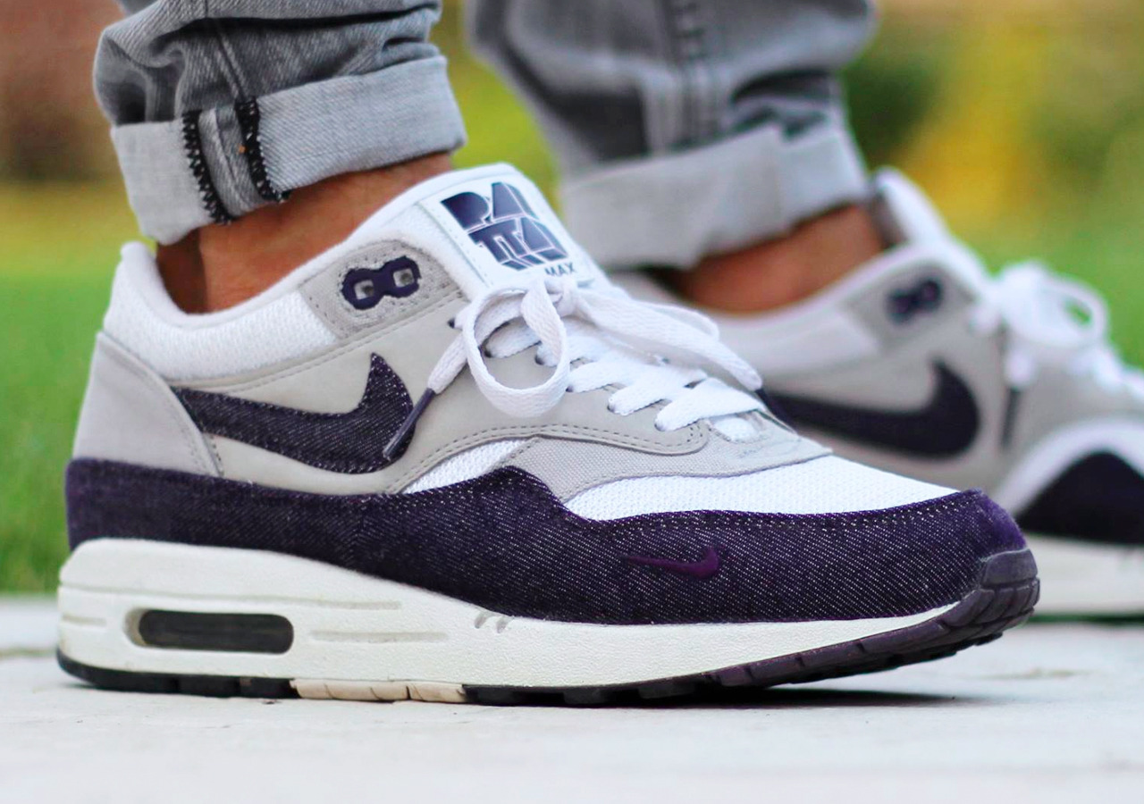 Patta x Air Max 1 'Purple Denim' (by... – Sweetsoles – Sneakers, kicks and trainers.