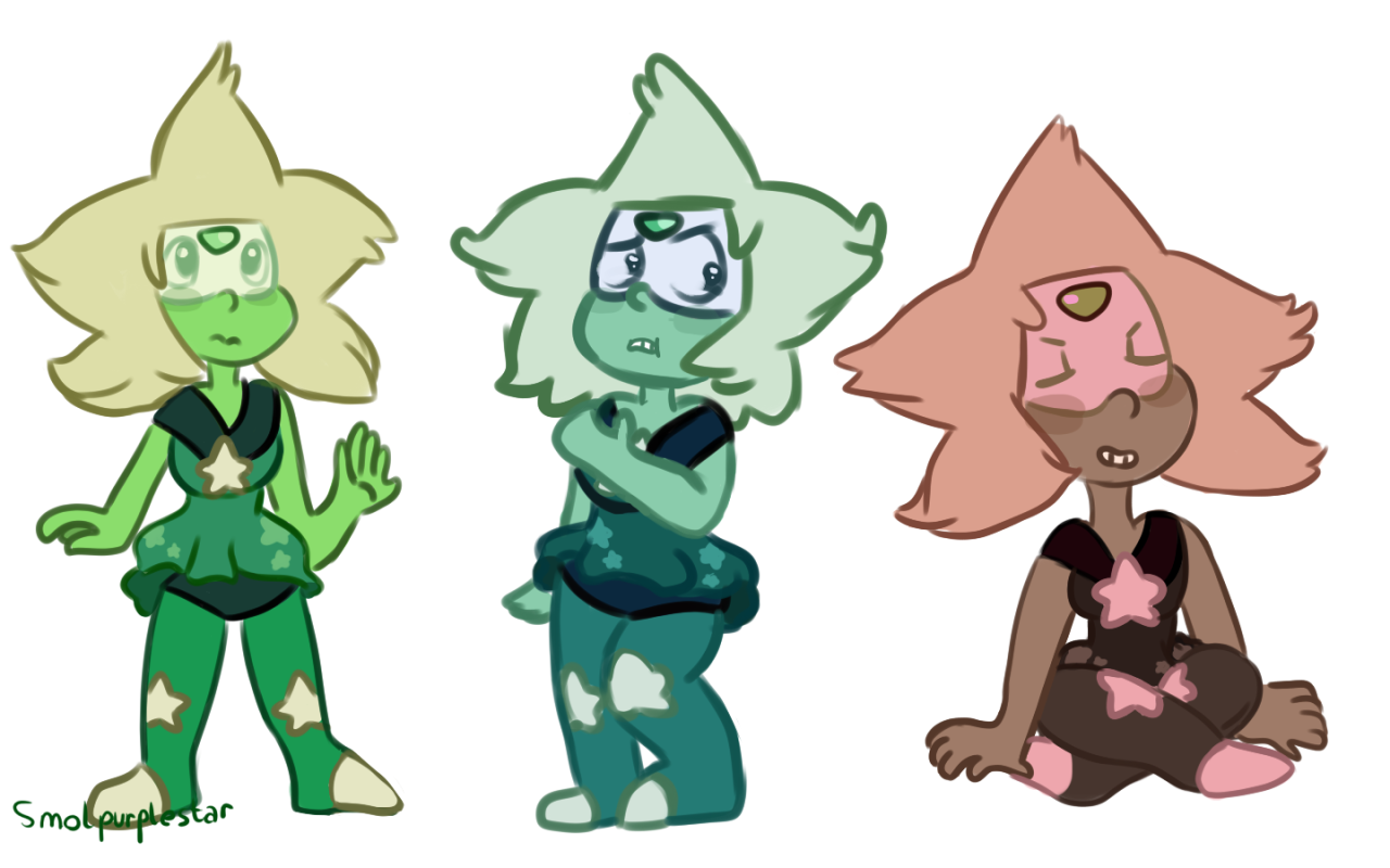smolpurplestar:  i guess this is my idea for peridot’s redesign if she does get