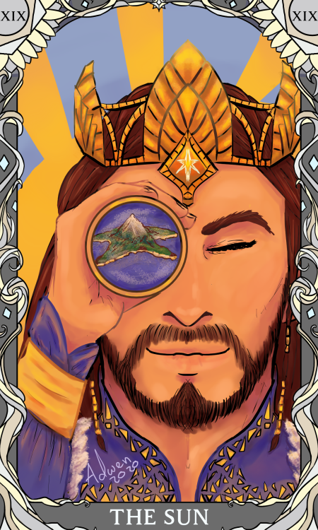 The third and final set of silmarillion tarot cards! Thanks again to everyone who cheered me on whil