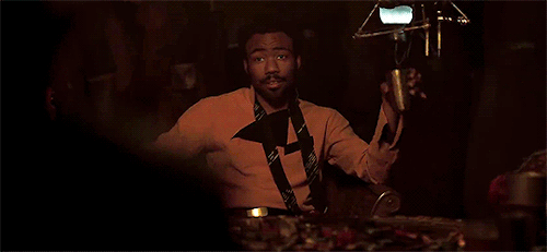 milajedora:Donald Glover as Lando Calrissian in Solo: A Star Wars Story (2018)