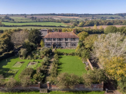 theladyintweed:For sale: Kynaston, Herefordshire, England via Savills Built in the early 1600s 