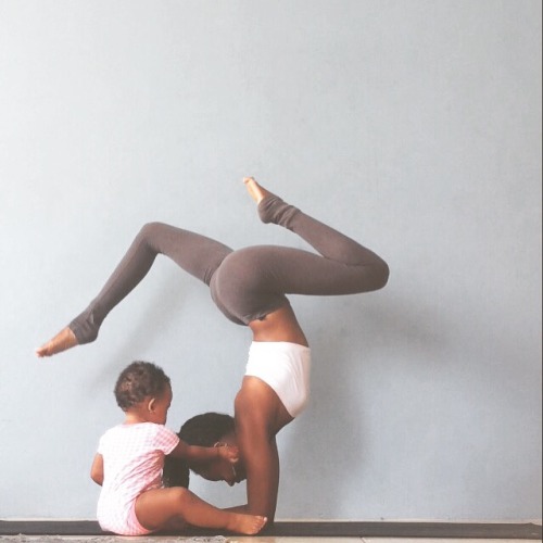 wasiawasia:  Yoga with my niece 🌞 adult photos