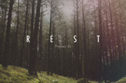 infiniteembrace:  He lets me rest in fields