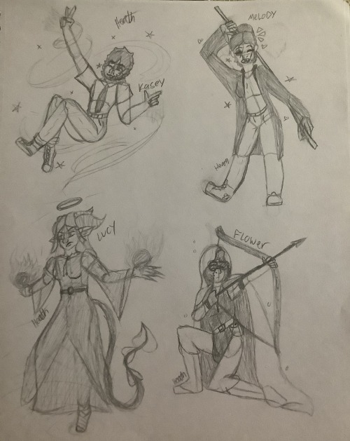 2022 Art Dump Of My OCs