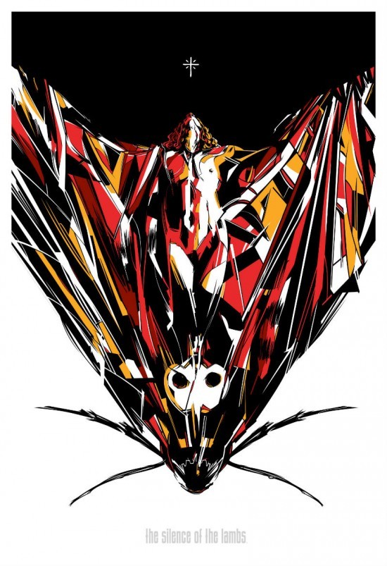 thepostermovement:  Silence of the Lambs by Caesar Moreno