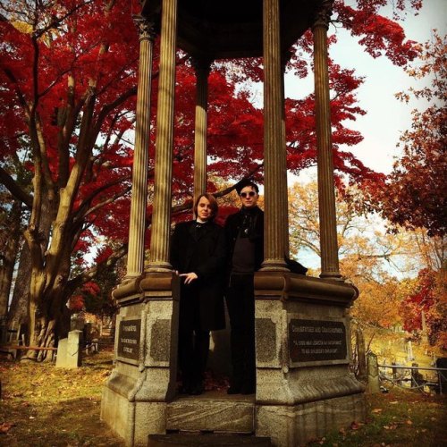 fyodorpavlov:Your favorite uncles ...#worldgothday #goth #cemetary #sleepyhollow #personal #fyodorpa