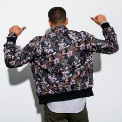 crispculture:  Members Only Floral Jacket