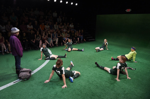 “Wolves” by Sarah DeLappeDuke on 42nd Street Theater, 2016Starring Kate Arrington, Brenn