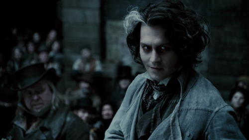 deppastheocean:Johnny Depp and Helena Bonham Carter in Sweeney Todd: The Demon Barber Of Fleet Stree