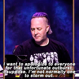disasterjones:vethbrenatto:A blood feud it is then.
[Gif description: Caduceus (played by Taliesin) speaks to the group with a somber expression, saying, “I want to apologize to everyone for that unfortunate outburst, I suppose. I’m not normally one to storm out.” Jester (played by Laura) replies, deadpan, “Apology not accepted, I’m sorry, it looks like we can’t travel together any further.” Caduceus nods knowingly, remarking, “A blood feud it is then, excellent.” Matt looks between them urgently, nervous. “Cornelius is like, ‘Wait, what happened?’” /end] #critical role new campaign