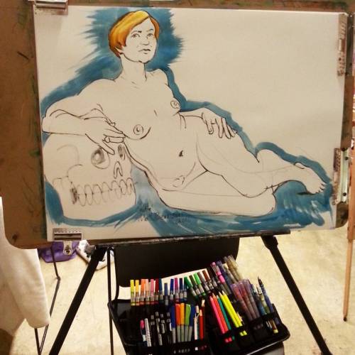 XXX Thanks Katie!  Figure drawing forever. #figuredrawing photo