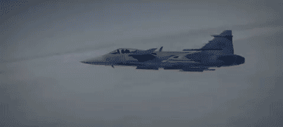 theworldairforce:Saab GripenESTL Countermeasures Self-Protection Pod