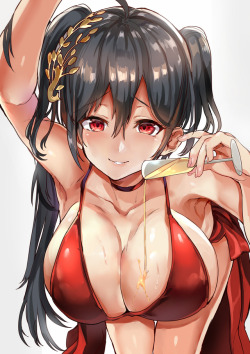 lewdest-lounge:  垂れっぱい大鳳さん  