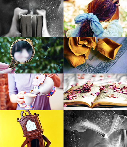 wormwoodandhoney:disney witch princess: belleabilities: book magic, enchant objects, see other world