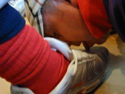 scrunchsoxx:  rugbysocklad:  Footy sock and