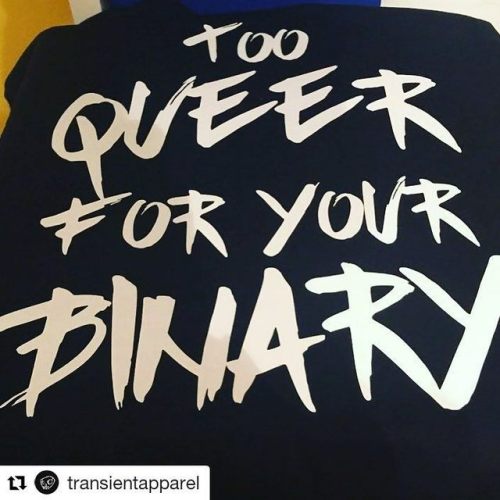 #Repost @transientapparel (@get_repost)・・・TOO QUEER FOR YOUR BINARYwww.transientapparelofficil.com#t