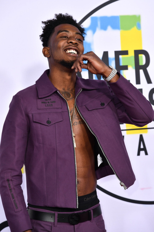 Desiigner attends the 2017 American Music Awards on November 19, 2017, in Los Angeles, California.