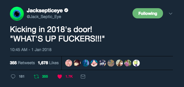 therealjacksepticeye: reneefournierxoxo:  BIG ASS FUCKING MOOD  MIC DROP 