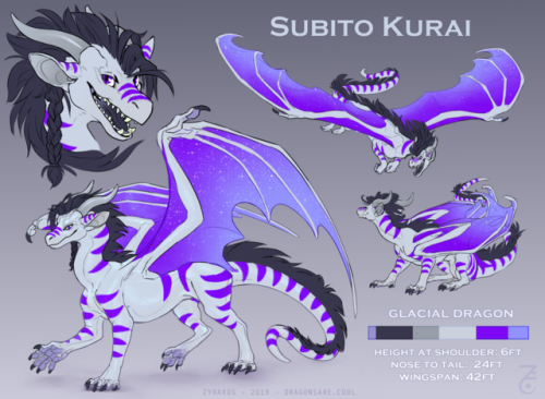 Ref commission for the awesome @SubitoKurai! A small soft dragon. Took this one ages ago, still clos