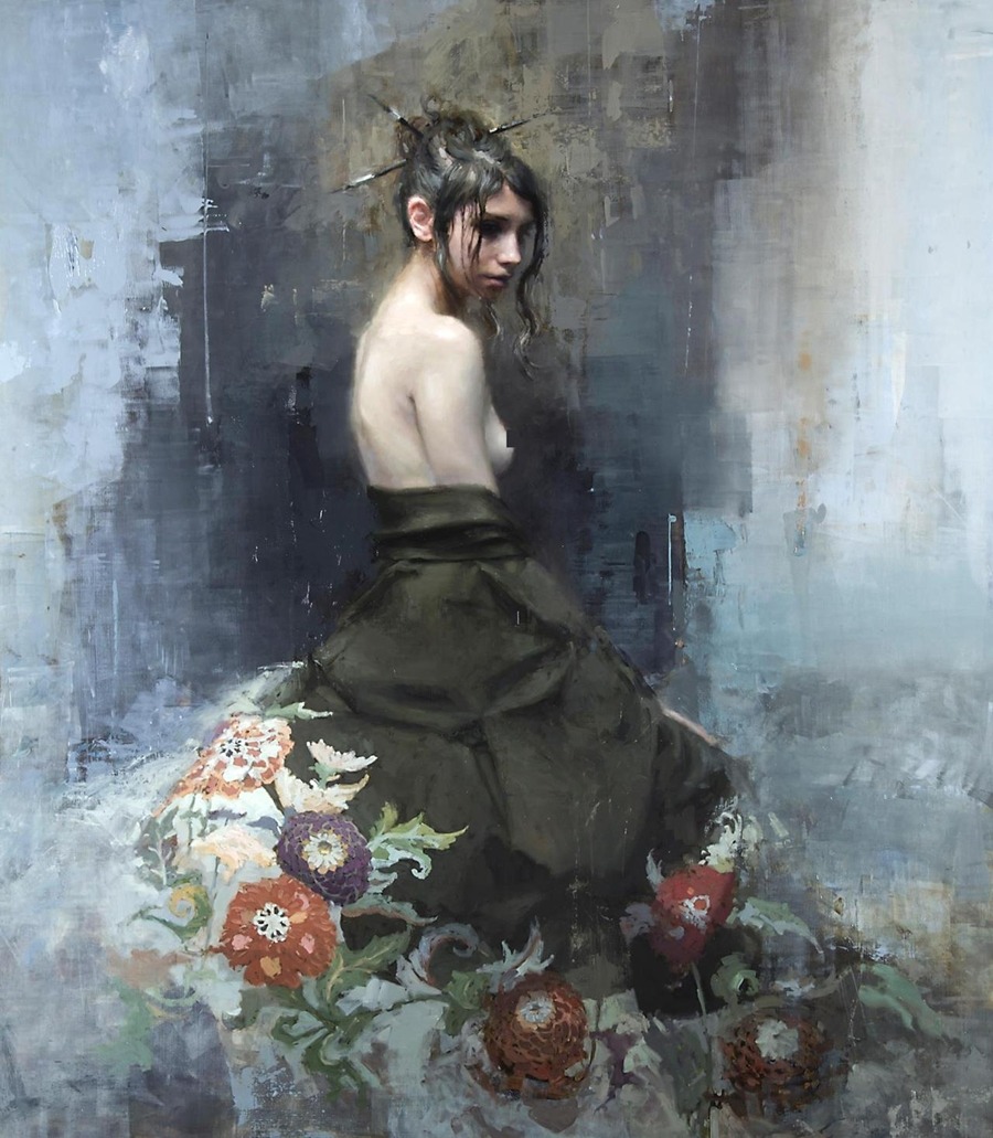crossconnectmag:  Paintings by Jeremy MannSan Francisco-based artist Jeremy Mann (born